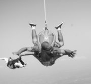 El primer salto en paracaídas